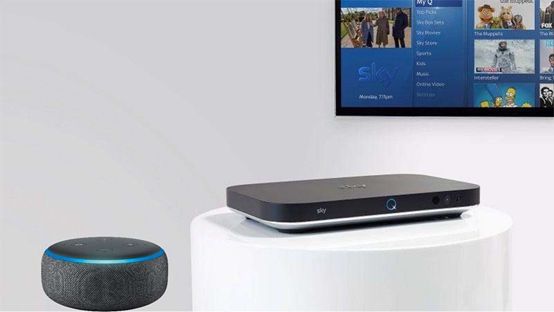 alexa and sky q