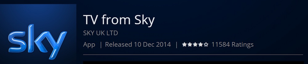 TV from Sky