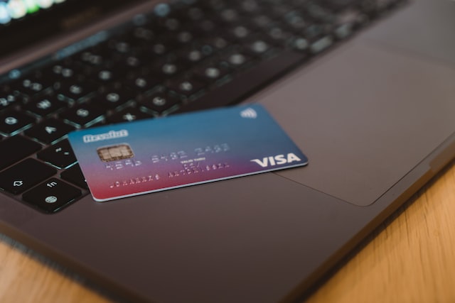When using a visa gift card what is the cardholder name?