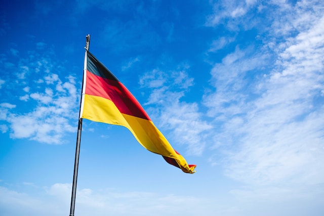 What's the black yellow red flag?