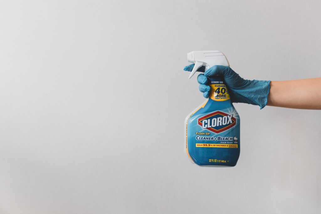 How quickly does Bleach evaporate?