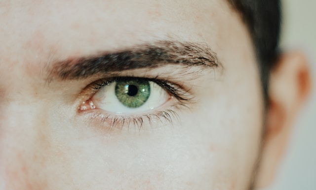 What genetics create green eyes?