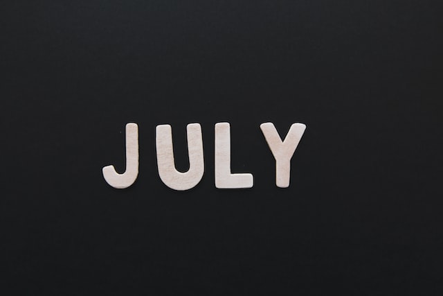 What number is July?