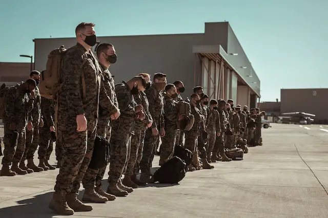 What day do marines go sleeves down?
