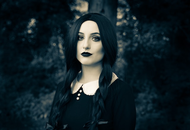 What race is morticia addams?