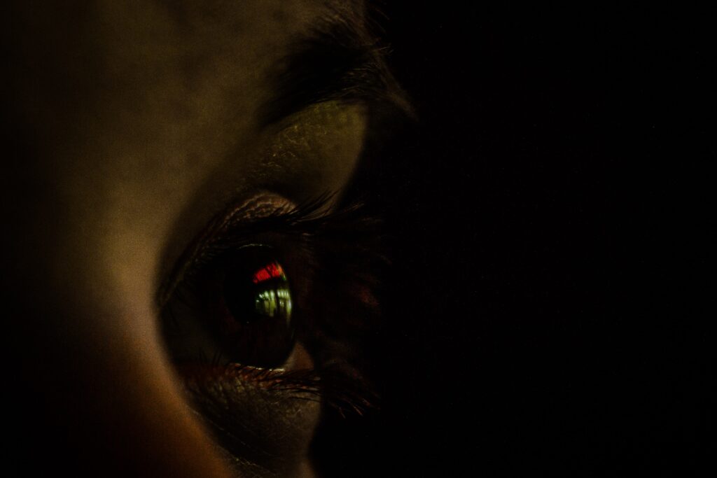 What kind of People have Black Eyes?