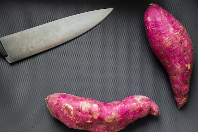 Are sweet potatoes high in iron