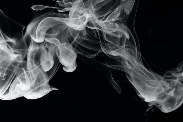 How can you smoke in a hotel room without being detected?