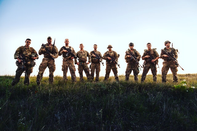 How many soldiers are in 1000 troops?