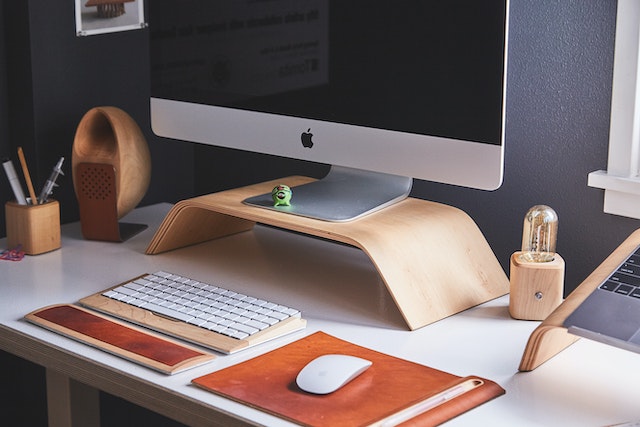 Wood pc case