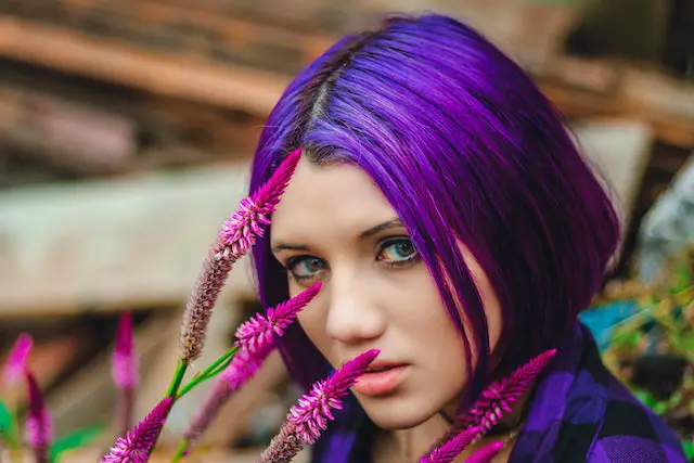 What does Purple Hair Symbolize?
