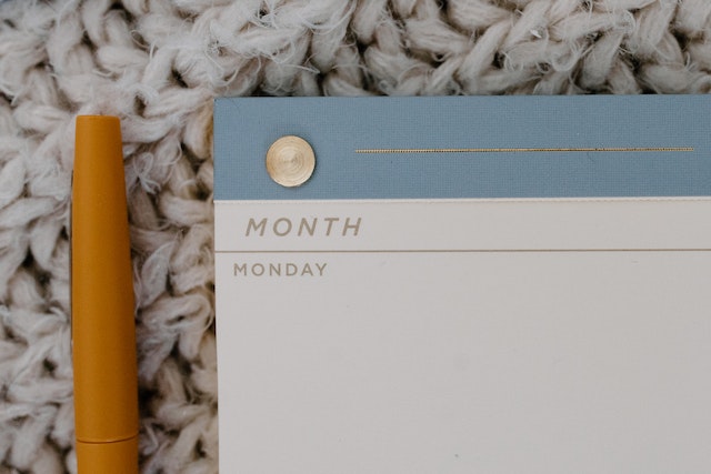 What are the 12 Months in Order?