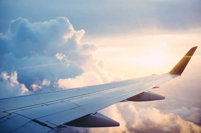 How many planes take off a day?
