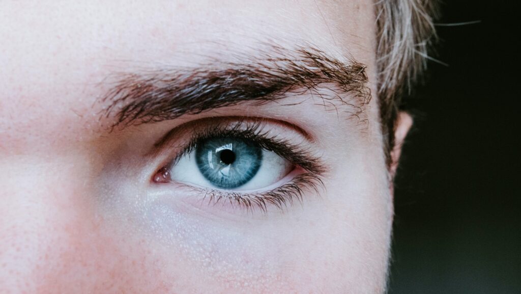 Are grey eyes blue or green?