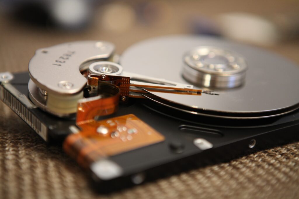 Hard drive slowed
