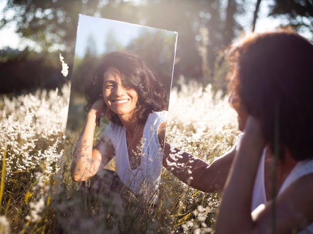 When I look in the mirror I don't recognize myself.