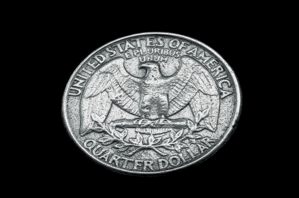 How can you tell if a quarter is silver?