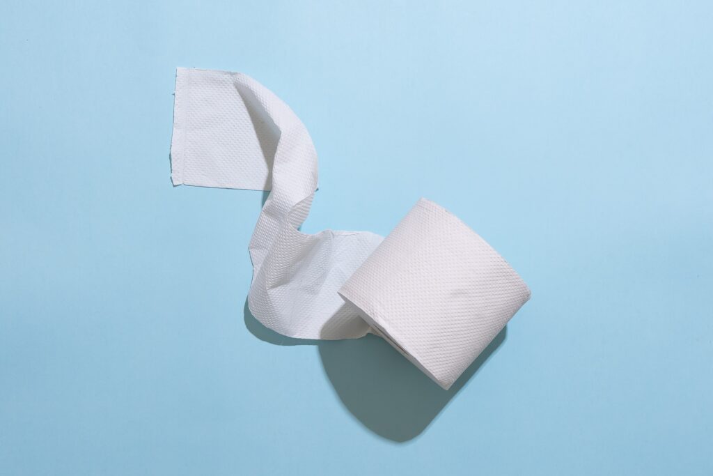 Why is my toilet paper yellow when i wipe?
