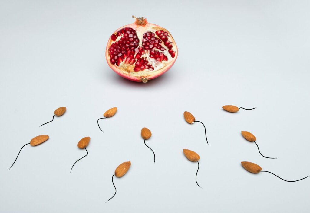 What causes sperm to burn