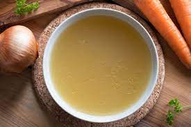 What clear soup can i have before a colonoscopy?