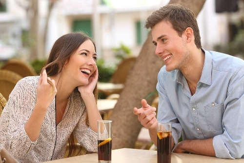 Is calling someone love flirting? 