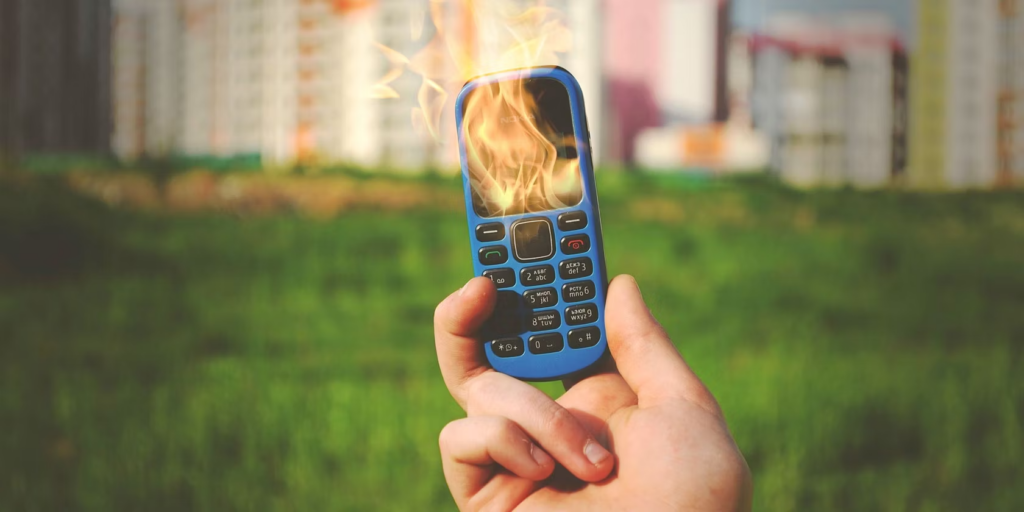 What happens when you call a burner phone? 
