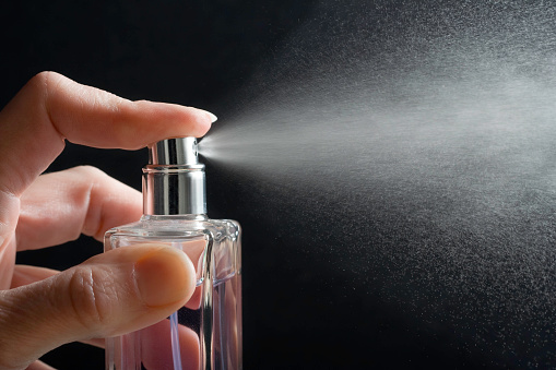 How many sprays of perfume should you use? 