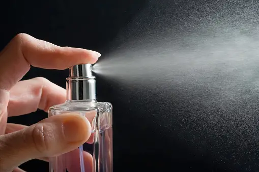 How many sprays of perfume should you use?