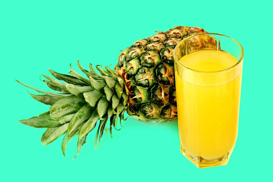 Is pineapple juice good for vag?