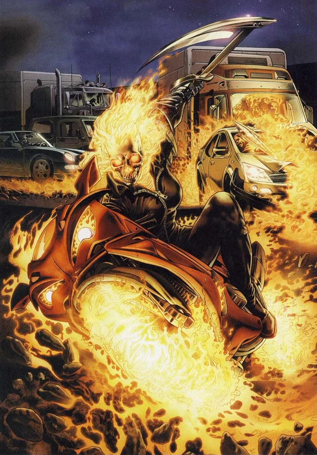 Is there a female ghost rider?
