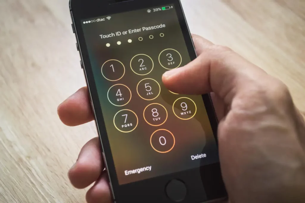 what is the most popular iphone password?