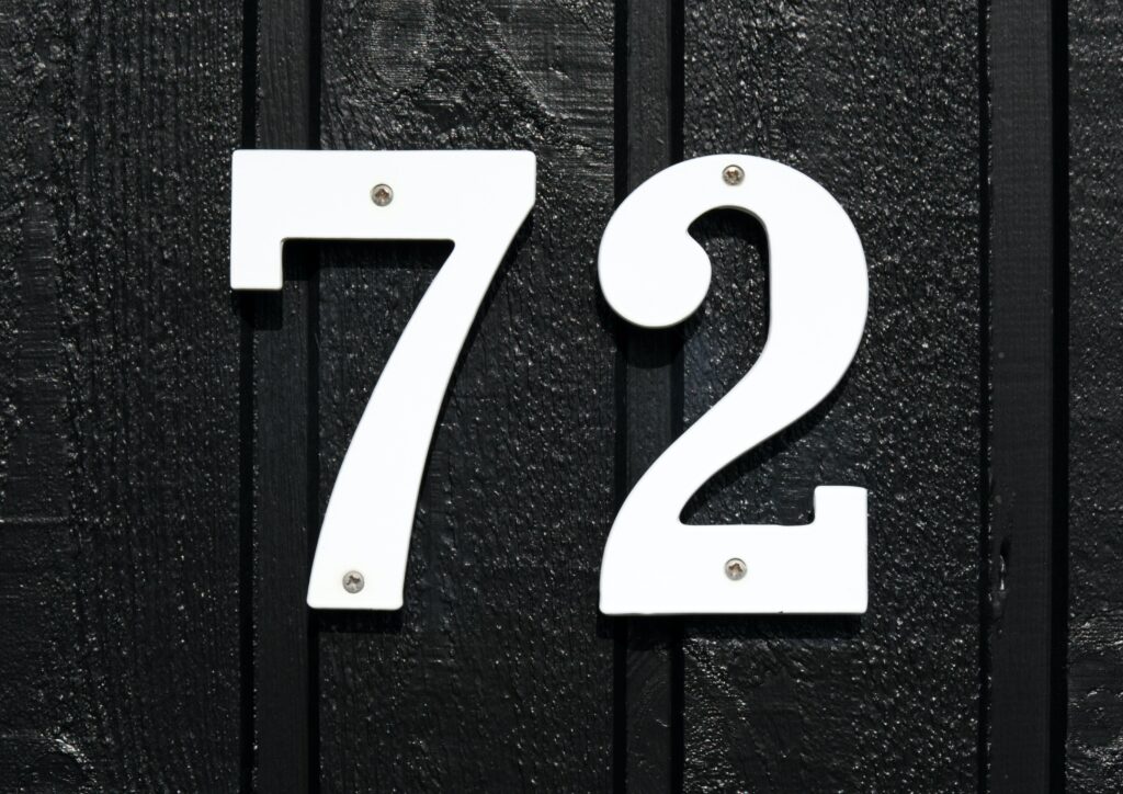 Why is 72 not a square number