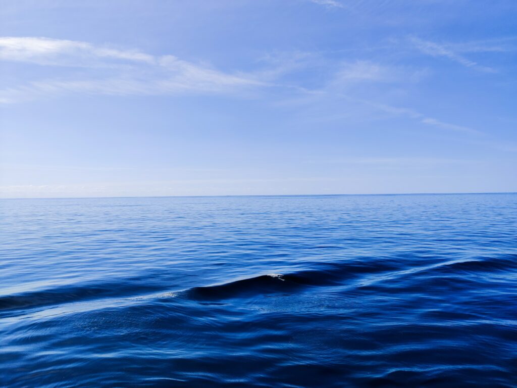 How deep is the ocean where the titanic sank?
