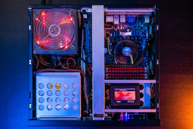 Fanless pc case