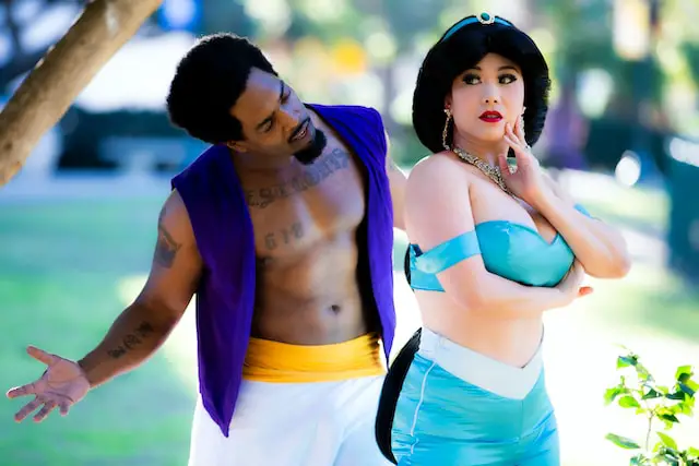 What race was Aladdin originally?