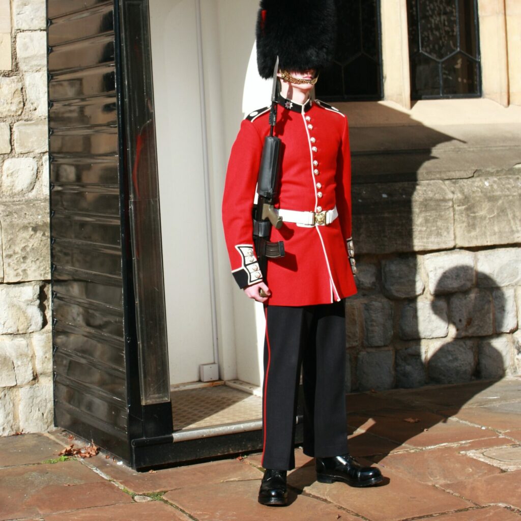 How long do the queens guards stand for