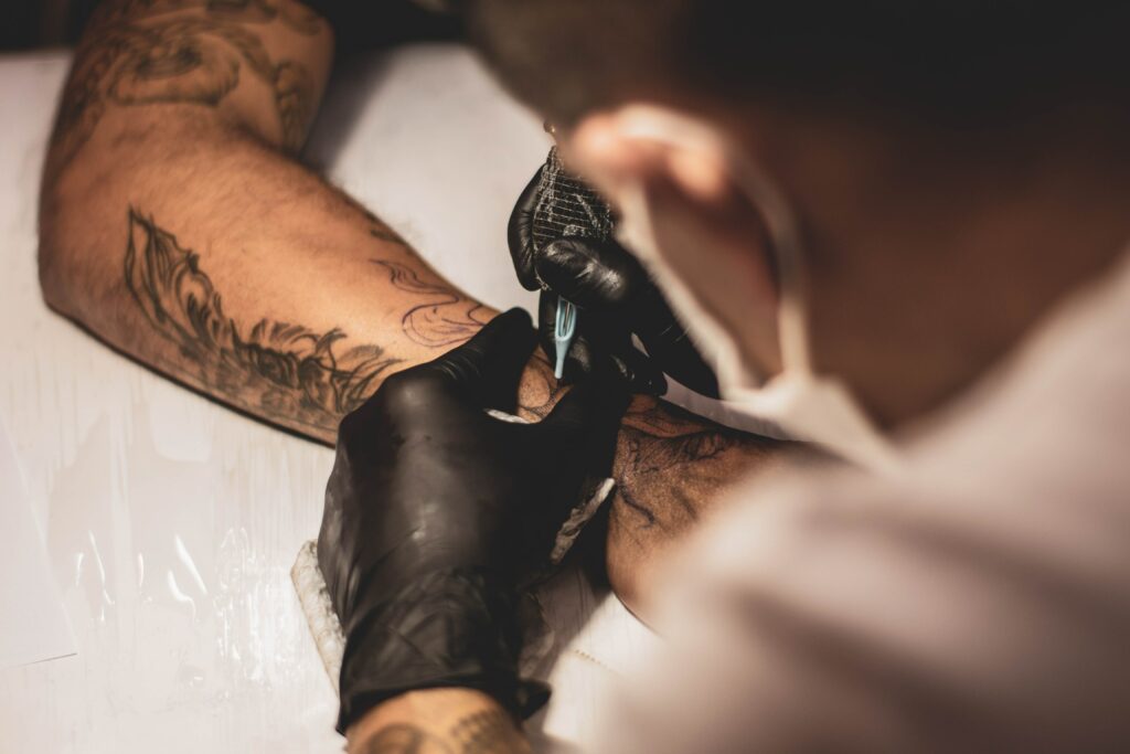 What tattoo symbolizes strength for men
