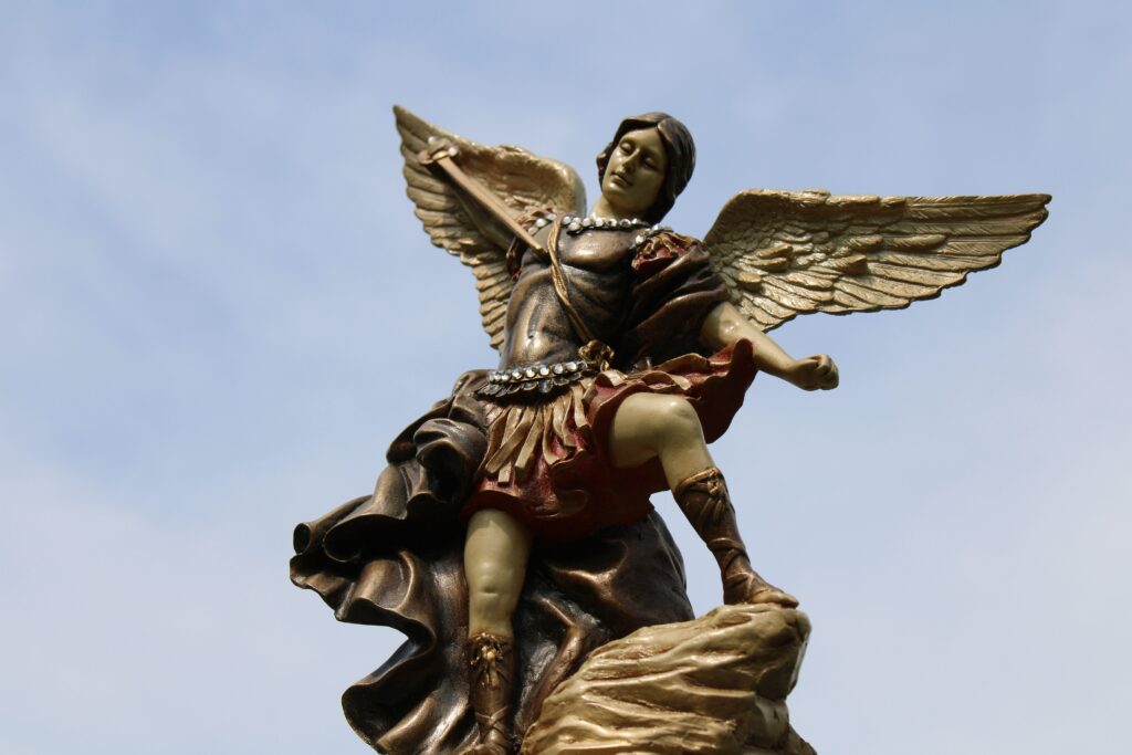 What are the four angels in heaven?