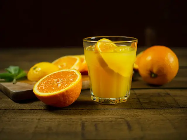 Is orange juice good for a hangover?