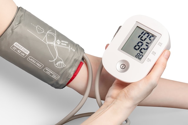 What should I do if my blood pressure is 160 over 100?