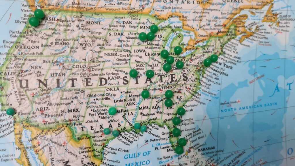 Where is the American Bible Belt?