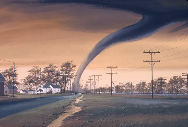 How long do tornadoes usually last?