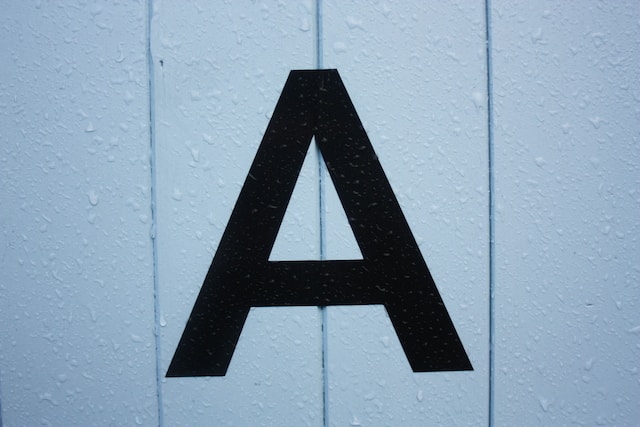What starts with short a?