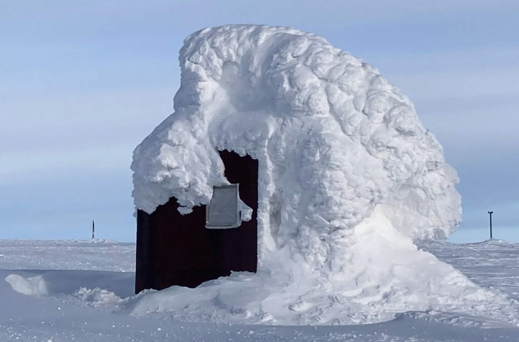 Where can i see a real igloo