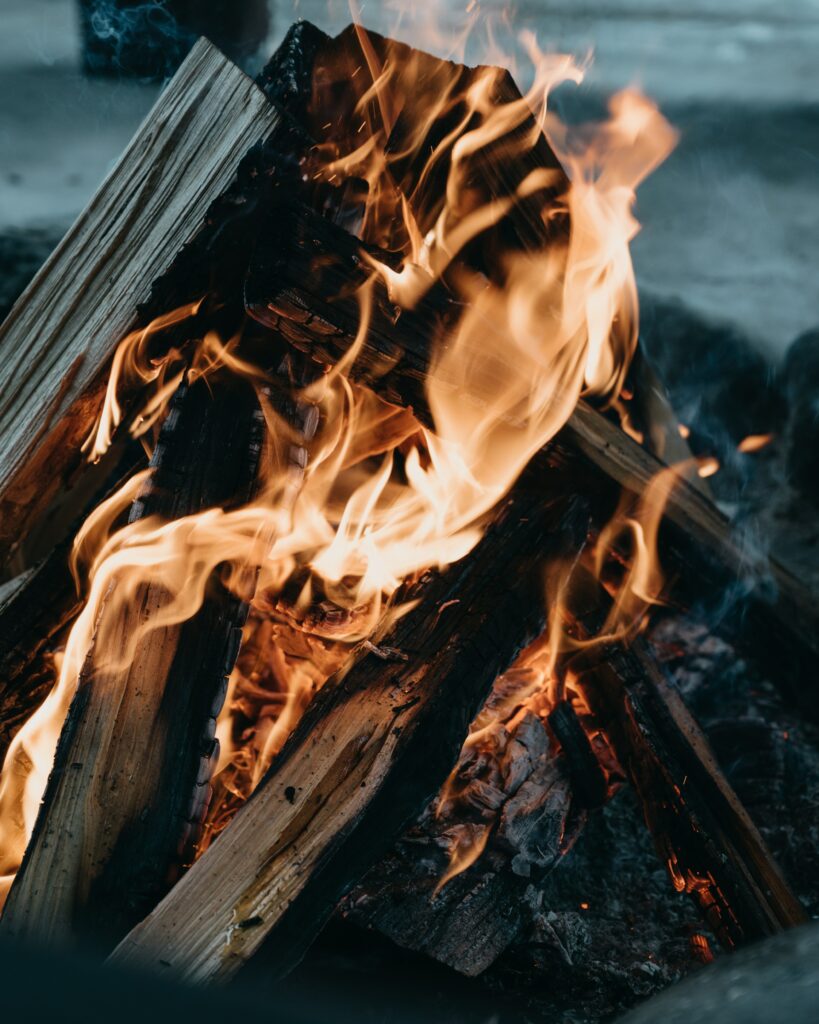 What goddess has fire powers
