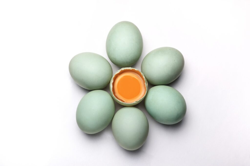 Why is my egg yolk red?