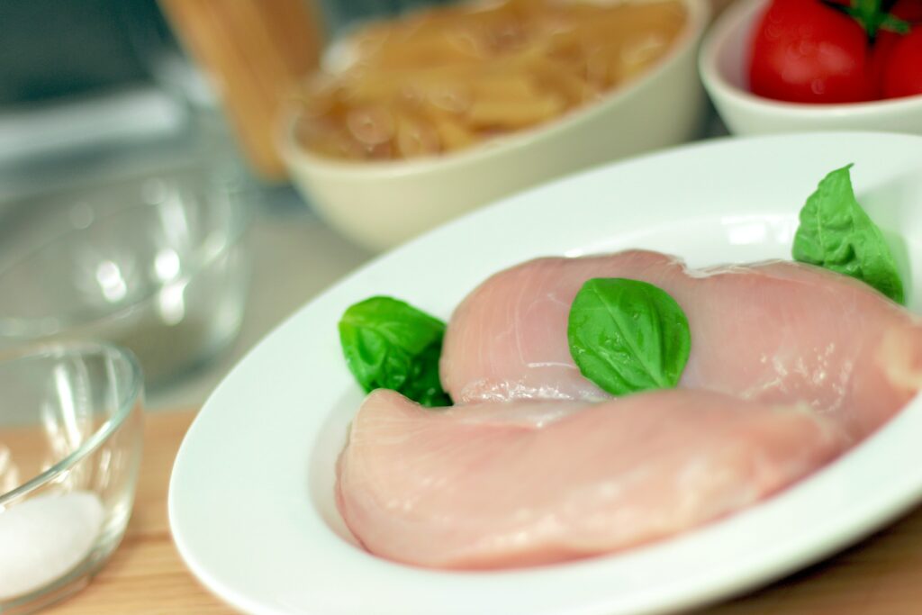 How long can packaged chicken stay in the fridge?