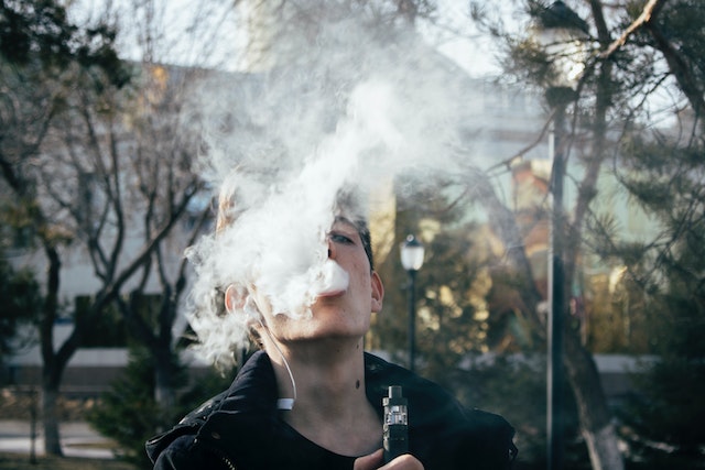 Can i vape in an airplane bathroom?