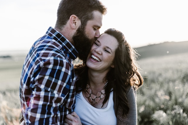 What does it mean when a guy kisses hard?