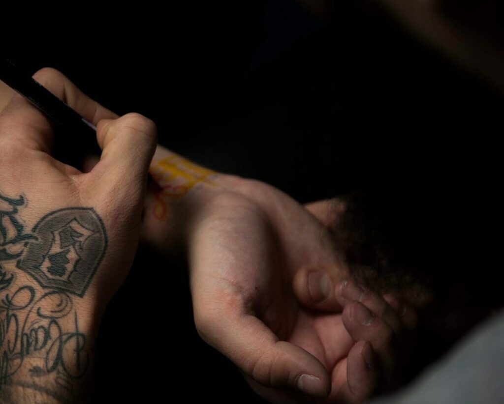 What does a 4 dot Tattoo mean?